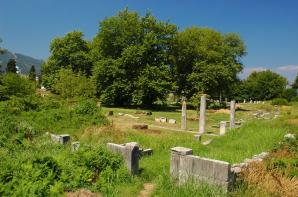 The ancient city of Thassos Town